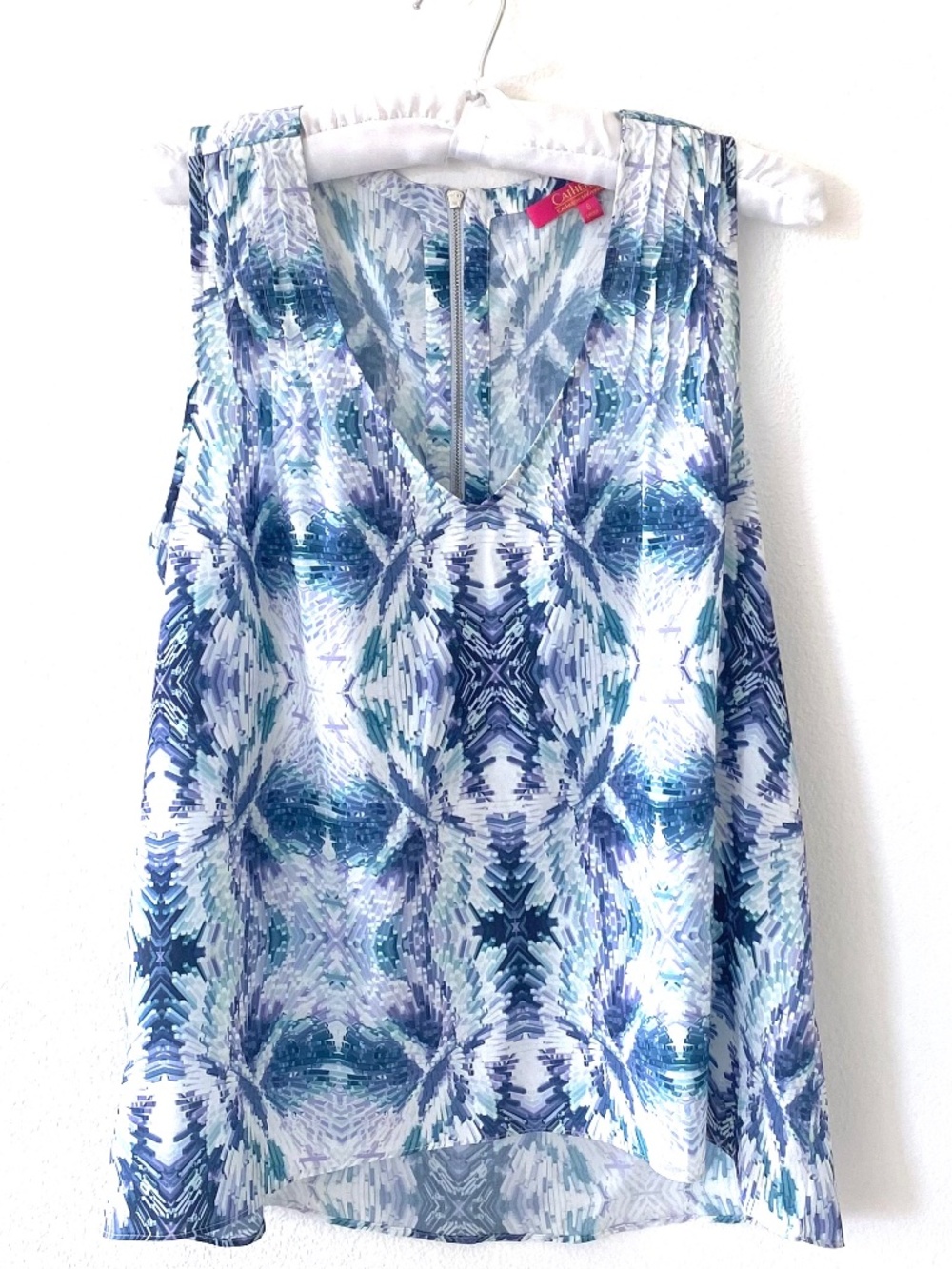 Catherine Malandrino, Flowy Print Top, Size 8